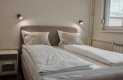 Vermietung einer möblierten 2-Zimmer-Wohnung im Stadtzentrum, 45 m², Belgrad, Serbien